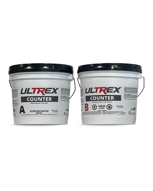 Système de revêtement époxy de comptoir ULTREX COUNTER (2 gal.)